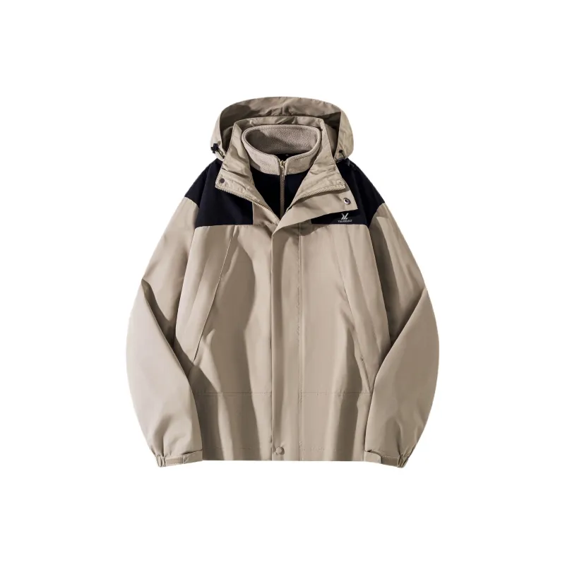 Yalu Preferred Waterproof And Windproof To Keep Warm Windbreaker Jacket Unisex-34