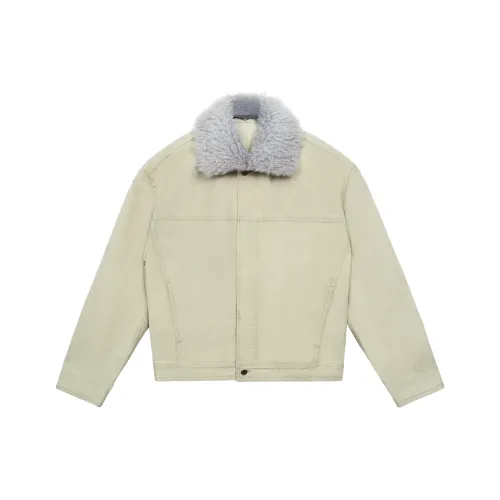 SIMPLE PROJECT Jacket Unisex Light Apricot