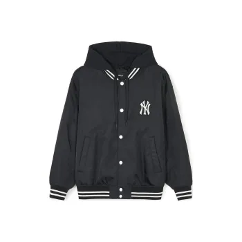 MLB SS24 Baseball Jacket Unisex Black