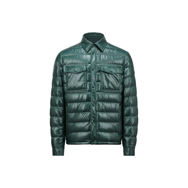 Moncler Chambly Down Shirt Jacket-0