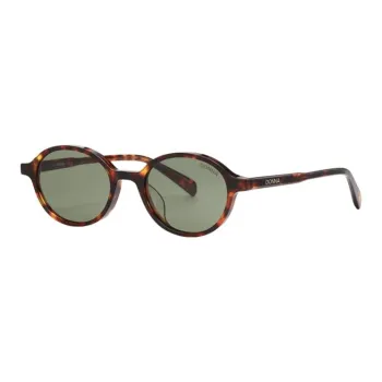 Do Na Plate Frame Oval Sunglasses Unisex