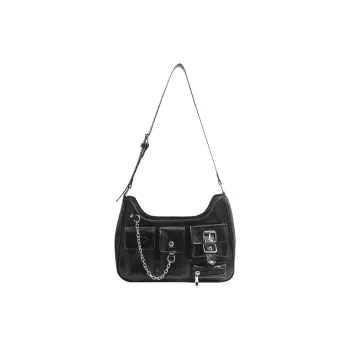 Juju Jimmy PU Shoulder Bag Regular Women's Black
