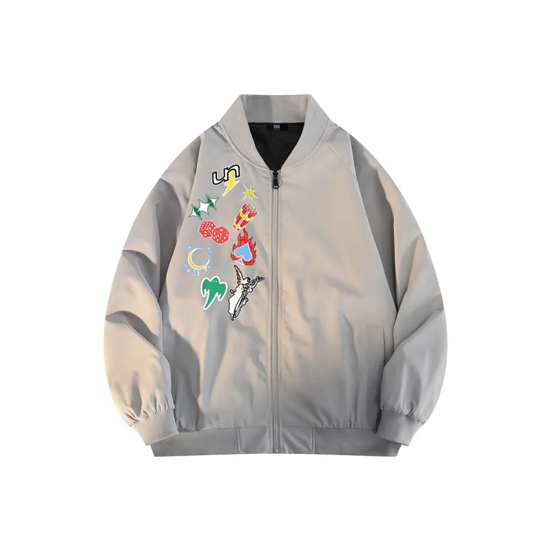 UNthemed Baseball Jacket Unisex-11