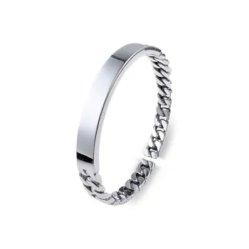UZIID S999 Fine Silver Bangles Unisex