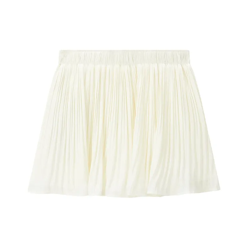 LEDIN Casual Short Skirts Women's Cream Beige En Stock-1