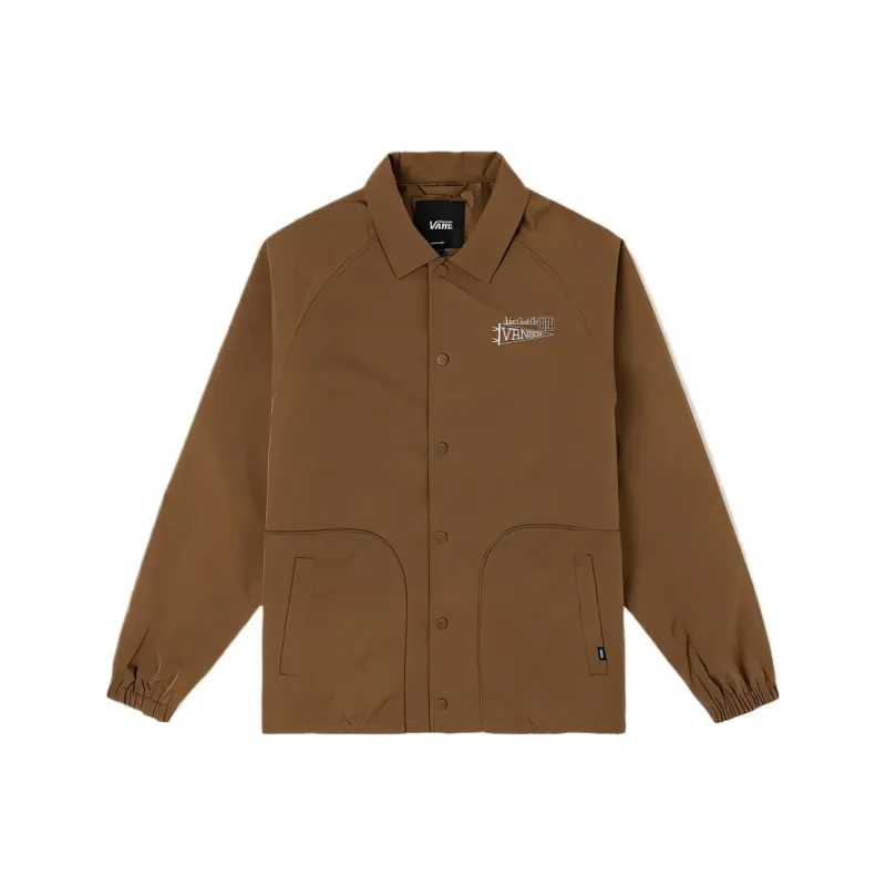 Vans Jackets Men Brown-0