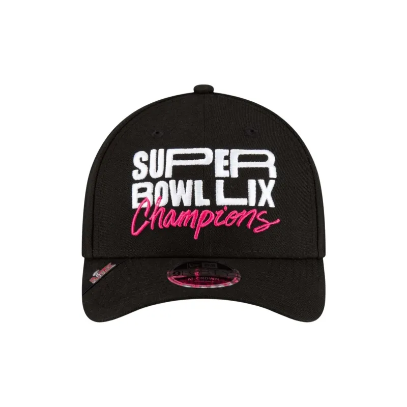 New Era Polyester Baseball Caps Men's Black-1