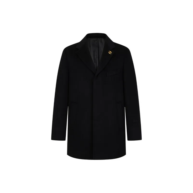 Cavalli Class Coats Men's Black-0