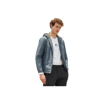 GOLDLION Puffer Jacket Men's Gray Blue