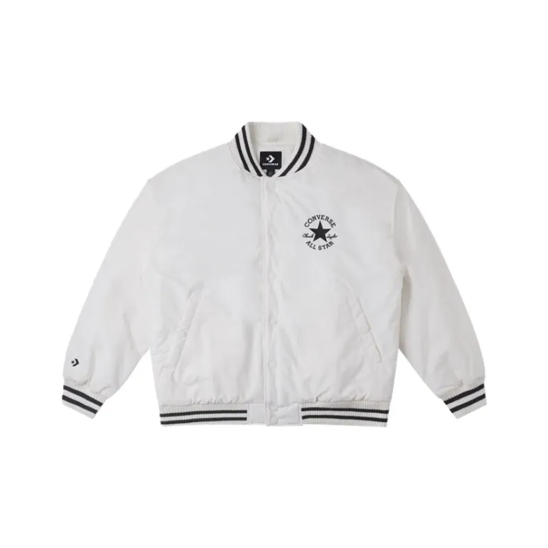 Converse Baseball Jacket Men's White-0