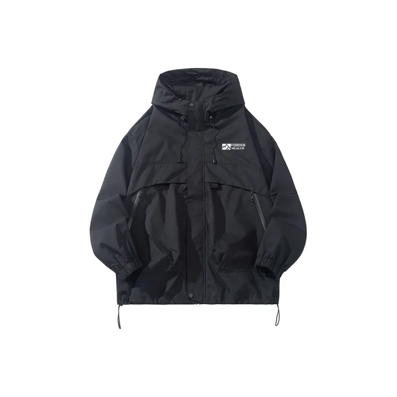 FORIDER Waterproof And Windproof Windbreaker Jacket Unisex-0