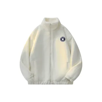Qnxeey Velvet Jackets Unisex