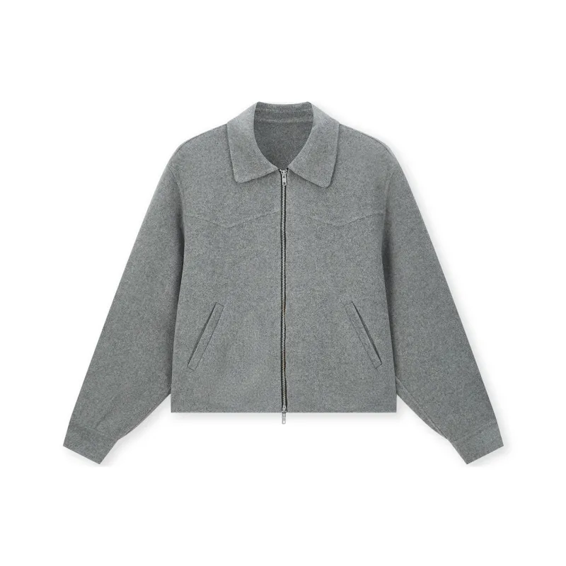 BONELESS Jackets & Coats Unisex Heather Gray-0