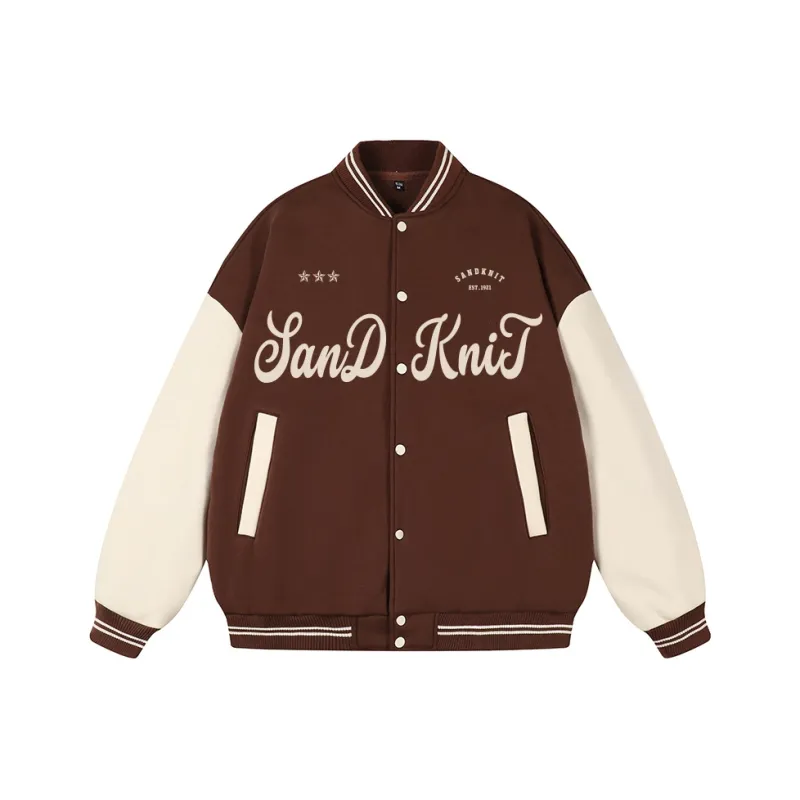SandKnit Baseball Jacket Unisex-10