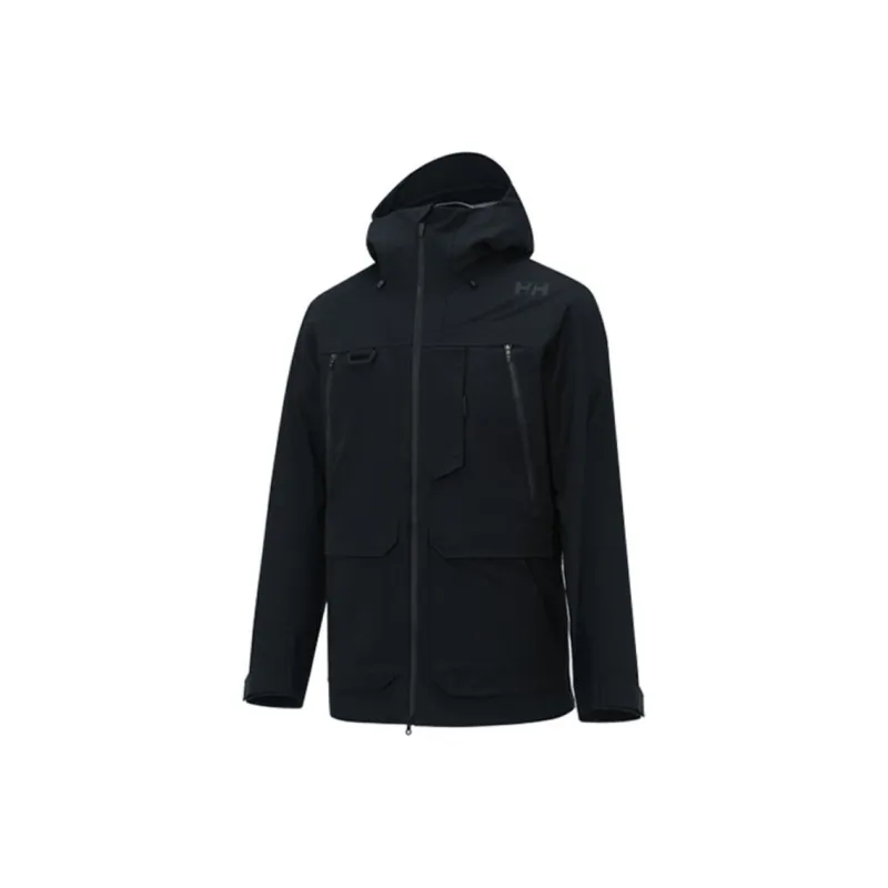 HELLY HANSEN Water Resistant Windproof Breathable Warm And Rainproof Windbreaker Jacket Men's-0