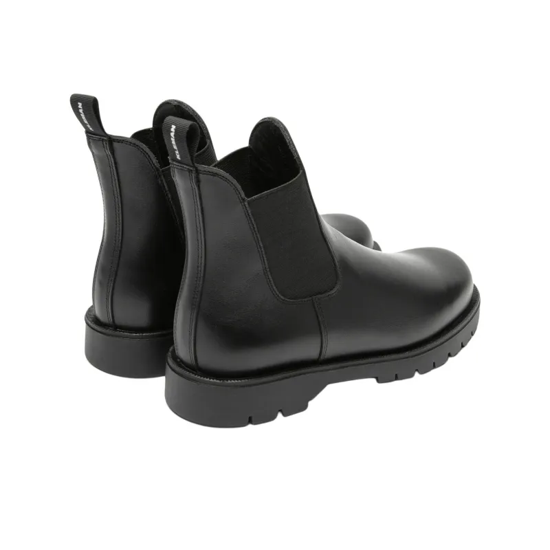KLEMAN CLEON MANUFACTURE TONNANT Short Chelsea Boots 2.5cm Unisex Black-2
