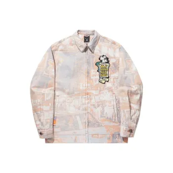 LiNing x Steven Harrington Puffer Jacket Men's White Denim