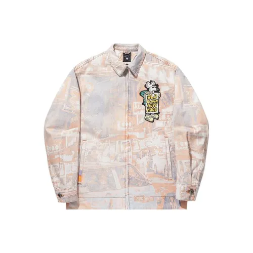 LiNing x Steven Harrington Puffer Jacket Men's White Denim