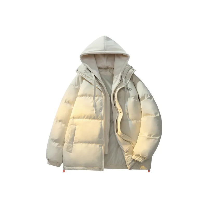 LIVINGTOWN Puffer Jacket Unisex Black-14