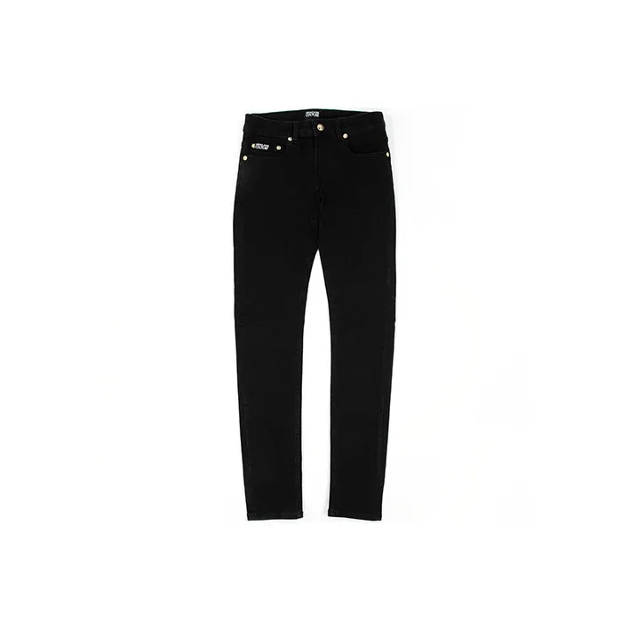 VERSACE JEANS COUTURE Slim Fit Pants Jeans Men's Black-0