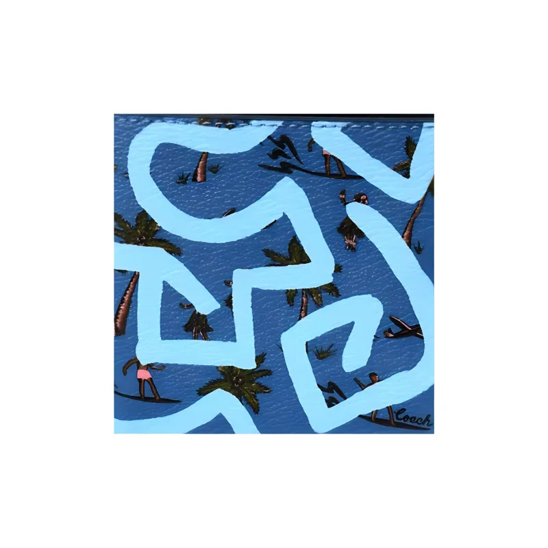 Keith Haring X COACH Billfold Wallet Wallets-4