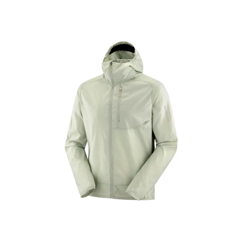SALOMON Bonatti Cross Wind Jackets Coats Men's Green-0