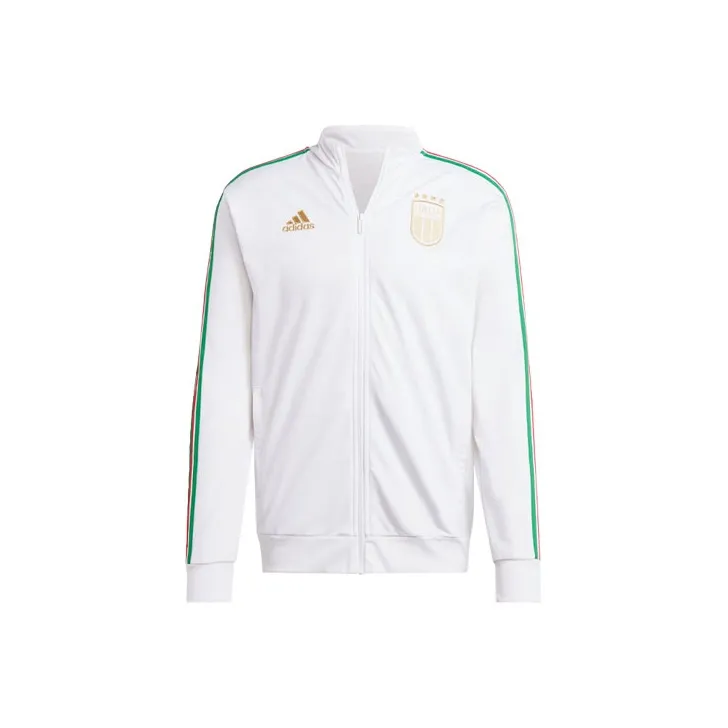 Adidas Italy Dna Track Top Jackets Coats Men's White-0