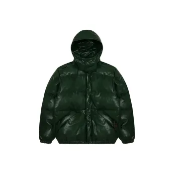 Aape Quiled Faux leather Down Jacket