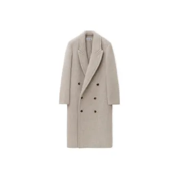 LOEWE FW24 Coat Men's Light Beige