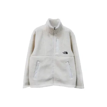 THE NORTH FACE Velvet feel Coat Unisex White
