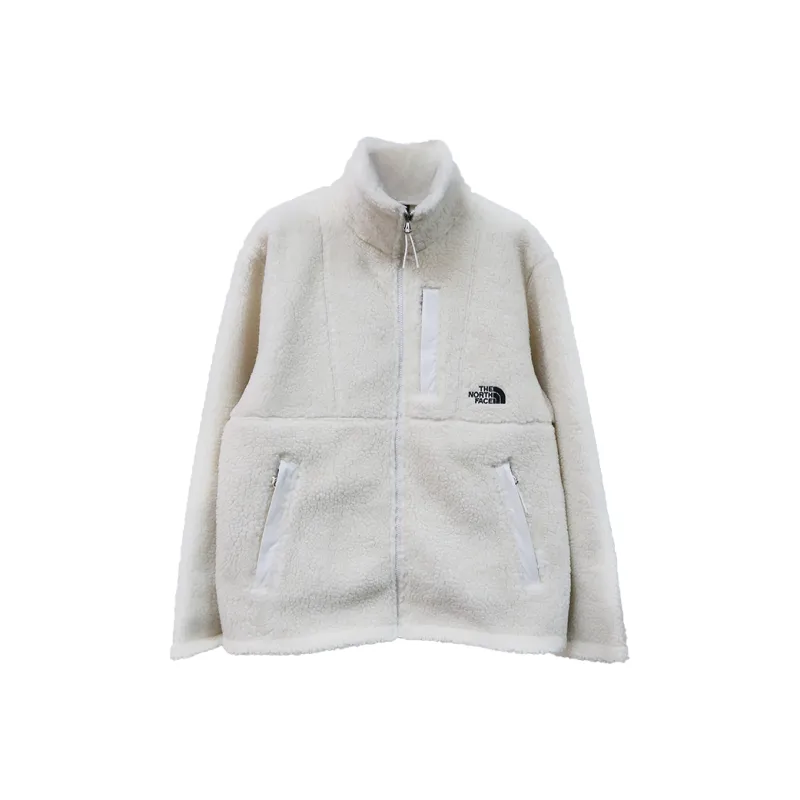 THE NORTH FACE Velvet feel Coat Unisex White-0