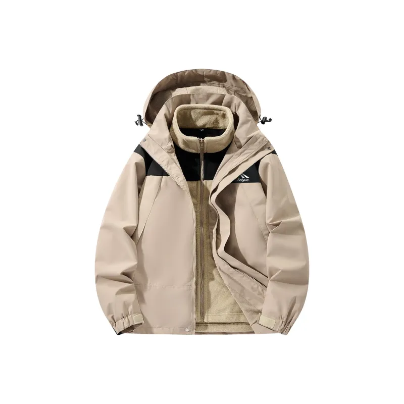 Feiyue Waterproof And Windproof To Keep Warm Windbreaker Jacket Unisex-13