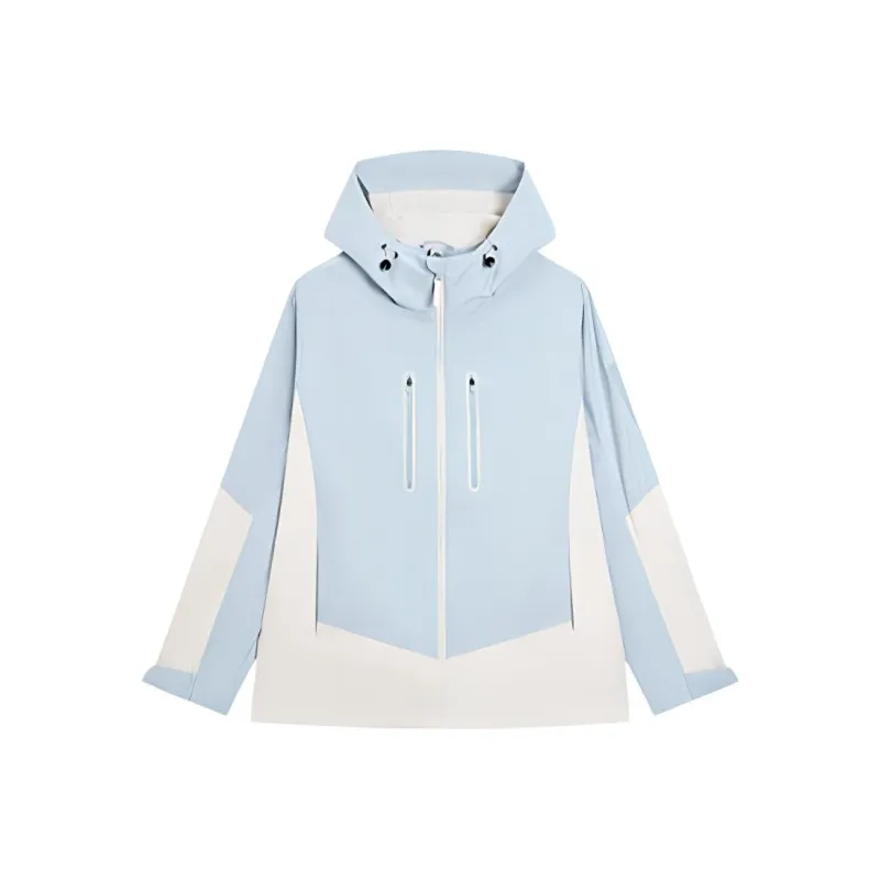 XTEP Variety Training Collection Windproof Wear-Resistant Warm Windbreaker Jacket Unisex Water-Indigo Gray-0