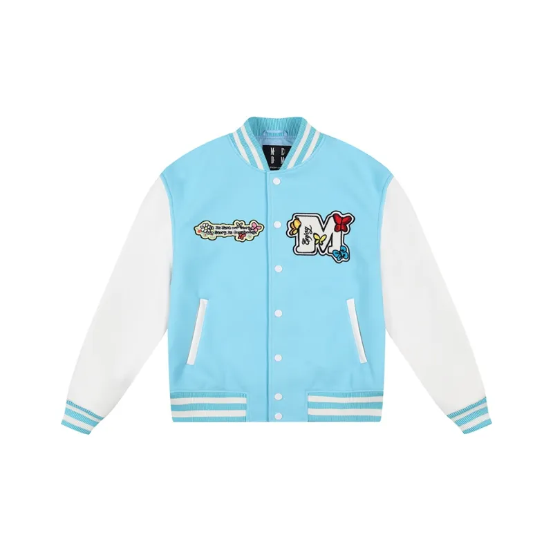 MEDM Newmasus Co-branded Series Baseball Jacket Unisex-2