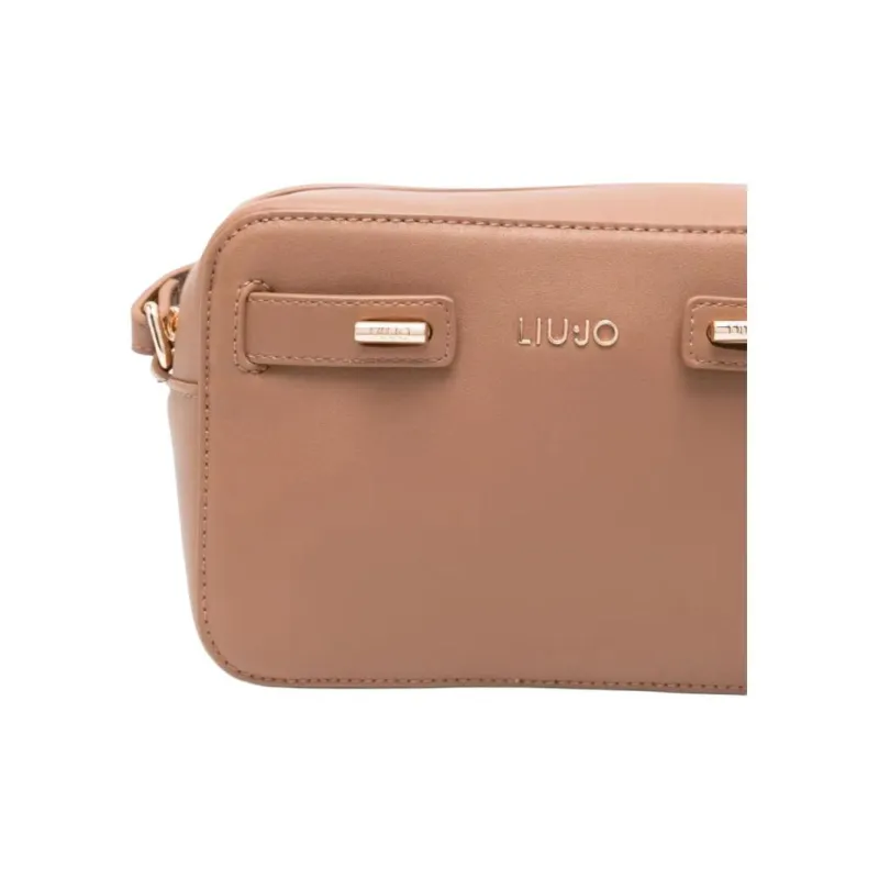 LIU·JO Polyester Shoulder Bag Women's Camel Brown-3