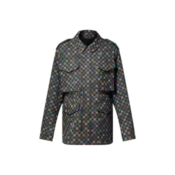 LOUIS VUITTON Damier Denim Parka