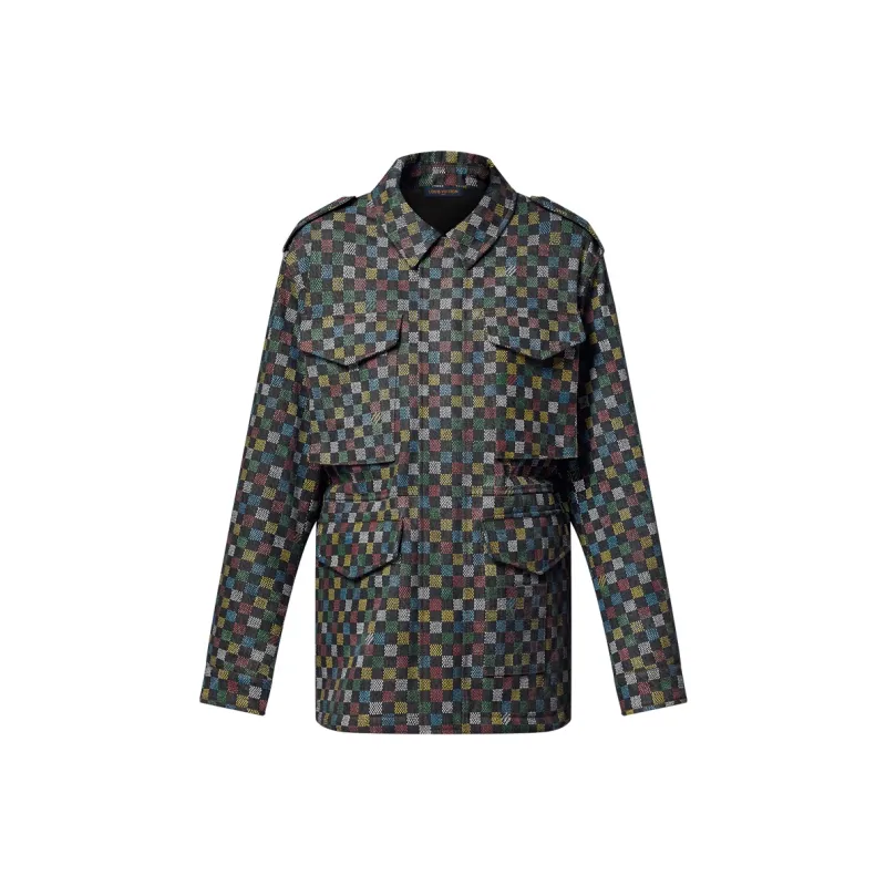 LOUIS VUITTON Damier Denim Parka-0