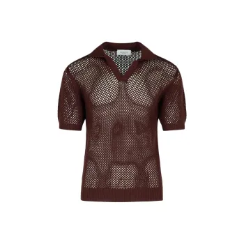 LANEUS SS25 Sweater Men's Brown