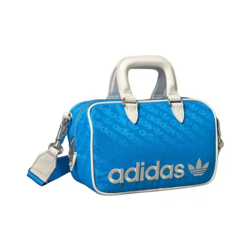 Adidas Originals Polyester Shoulder Bag, Crossbody Bag, Handbag Men's Blue & White