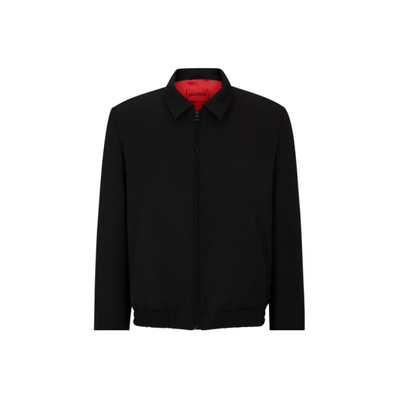HUGO BOSS Modern-Fit Suit Jackets Coats Men's Black-0