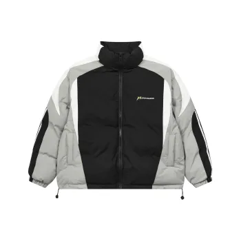 HARSH AND CRUEL Puffer Jacket Unisex Black