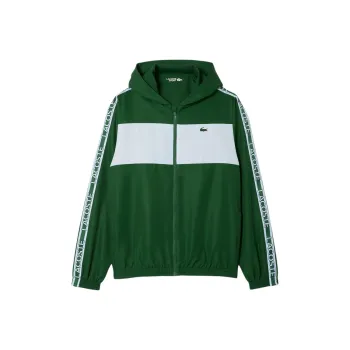 LACOSTE Jackets Coats Men's Green/light Blue