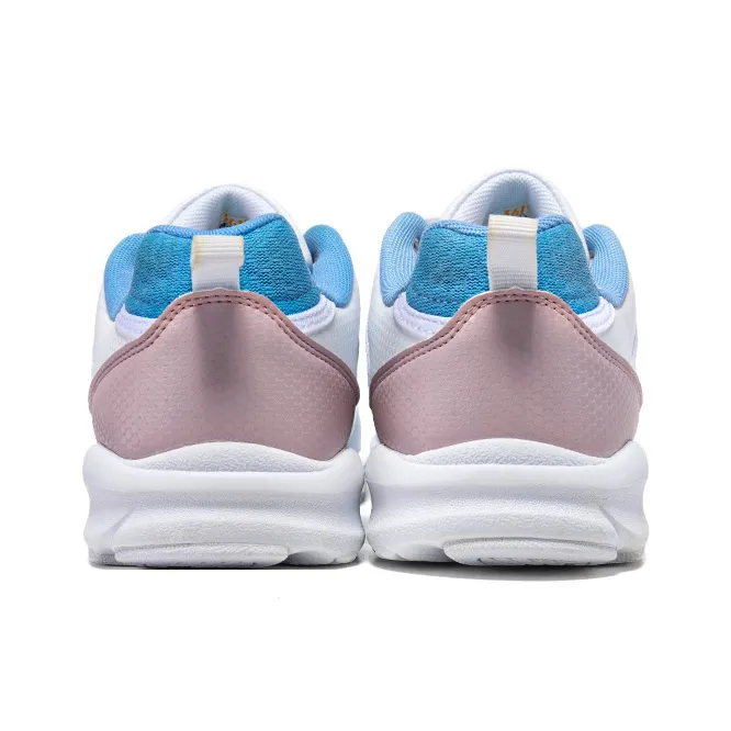 361° Cushioning, Breathable, Lightweight Low Top Casual Running Shoes Women's 361 Degrees White/Calm Blue-4