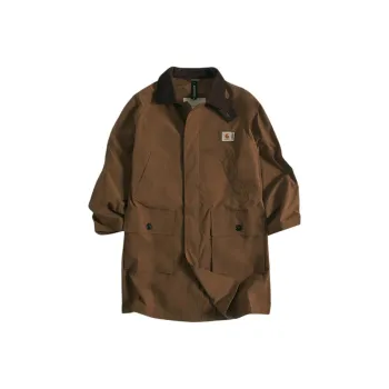 Mackintosh X Carhartt WIP MACKINTOSH X END. Collaboration Coats Unisex Brown
