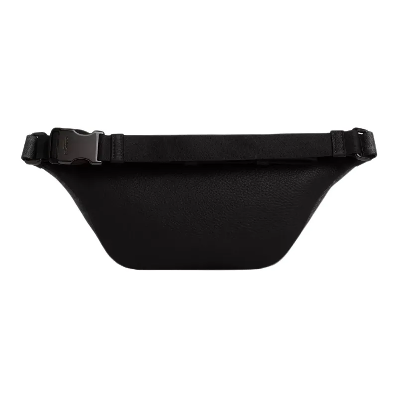 COACH Warren Coated Canvas Fanny Pack Tubas Women's Black-1