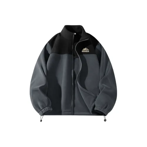 Centennial Globe Velvet-feel Coat Unisex