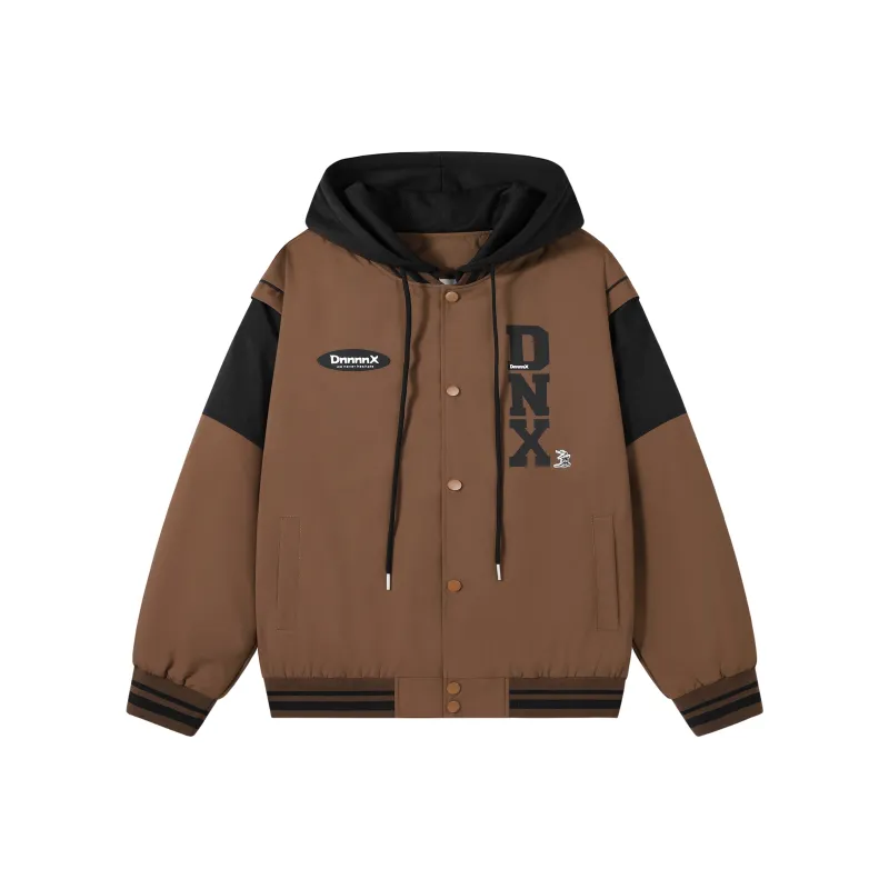 Dnnnn Baseball Jacket Coat Unisex-2