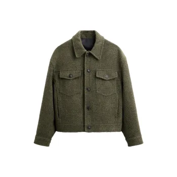 ZARA Jackets Men Olive Green