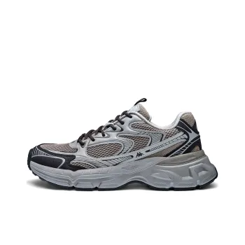 Kappa Anti-Slip Wear-Resistant Low-Top Casual Running Shoes Unisex Gray
