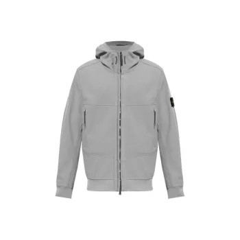 STONE ISLAND Zip Up Hooded Jacket
